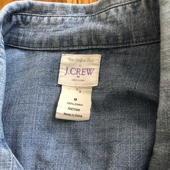 SOLD J. Crew The Perfect Shirt Button Down Shirt - Picture 11 of 11